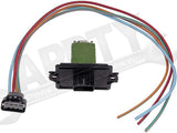 APDTY 084539 Blower Motor Speed Control Resistor & Wiring Pigtail Kit 5143127AA