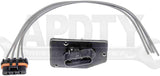 APDTY 084544 Blower Motor Resistor Kit with Harness Replaces 19113258