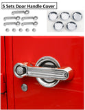 APDTY 141773 Exterior Body Chrome Trim 77-Piece Set
