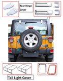 APDTY 141773 Exterior Body Chrome Trim 77-Piece Set