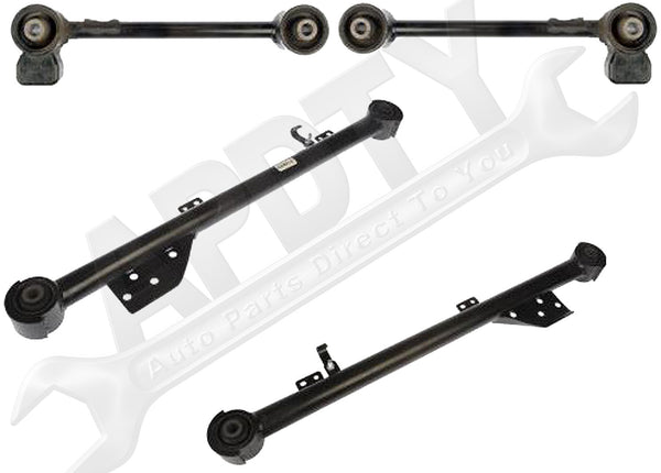 APDTY 2-016913-1-016914-1-016915 Rear Trailing Control Arm Kit w/Bushings