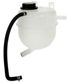APDTY 714130 Coolant Reservoir Fluid Overflow Plastic Bottle Housing w/ Cap