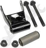 APDTY 833115 Leaf Spring Shackle Bracket Mount With Bolts & Bushing(s)
