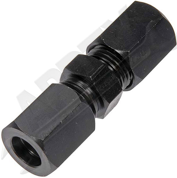 APDTY 911317 High Compression Union Fitting Rated For 5000 PSI With 10mm Ends