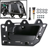 APDTY 153646 Interior Door Handle Kit; Textured Black; Front Left