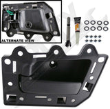 APDTY 153646 Interior Door Handle Kit; Textured Black; Front Left