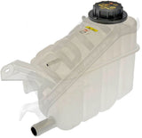 APDTY 714314 Coolant Reservoir Fluid Overflow Plastic Bottle Housing w/ Cap