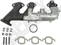 APDTY 785324 Right Exhaust Manifold Kit with Hardware
