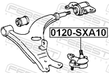 Febest 0120-SXA10 Ball Joint Front Lower Arm