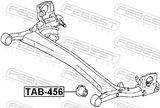 Febest TAB-456 Rear Crossmember Bushing