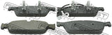 Febest 2301-T6F Pad Kit, Disc Brake, Front (With Wear Sensor, With Brackets)
