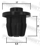 Febest 88570-110 Retainer Clip