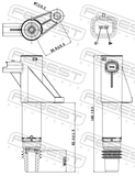 Febest 25640-002 Ignition Coil