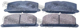 Febest 0101-CE105F Pad Kit, Disc Brake, Front