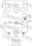 Febest 10640-002 Ignition Coil