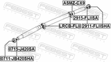Febest 0715-JB420SA Drive Shaft CV Joint Boot