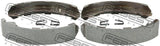 Febest 0402-KB4TR Shoe Kit, Rear Brake - Kit (With Anti-Rattle Spring)