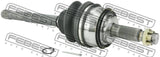 Febest 0114-KUN26 Shaft Assembly, Outer CV Joint 29X515X30