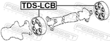 Febest TDS-LCB Drive Shaft Coupling
