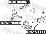 Febest TM-2GRFERH Right Engine Mount