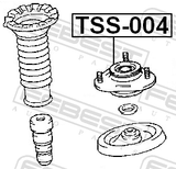 Febest TSS-004 Front Shock Absorber Mounting