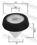 Febest 88570-164 Retainer Clip