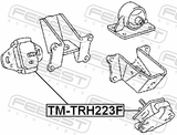 Febest TM-TRH223F Front Engine Mount