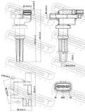 Febest 12640-003 Ignition Coil
