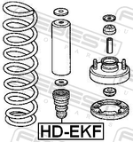 Febest HD-EKF Front Shock Absorber Jounce Bumper