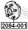 Febest 2084-001 Wheel Stud