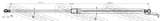 Febest 01117-012 Hood Gas Strut (With Bracket, With End Damping) L642/230N