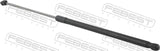 Febest 23117-009 Hood Gas Strut (With End Damping) L655/320N