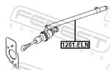 Febest 1281-ELN Clutch Master Cylinder