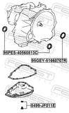 Febest 0499-JF011E Oil Casing Drain Plug (With O-Ring)