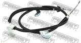 Febest 12100-SBDRUMRH Parking Brake Cable, Right
