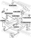 Febest 2798-MFR Engine Pad Bracket