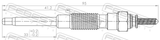 Febest 01642-006 Glow Plug