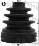 Febest 2115-CB320ATT Boot Inner CV Joint Kit 73X86.3X20.6
