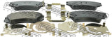 Febest 1801-ZAFCF Pad Kit, Disc Brake, Front - Kit
