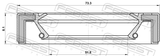 Febest 95GAY-53730808C Oil Seal Transaxle Case 51.8X73.3X8.1X8.1