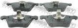 Febest 2701-XC90F Pad Kit, Disc Brake, Front (With Anti Squeal Shim)