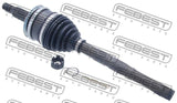 Febest 0414-KB4A47R Shaft Assembly, Outer CV Joint Right 33X490X30