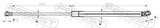 Febest 01117-011 Hood Gas Strut (With End Damping) L513/200N