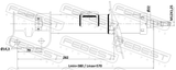 Febest 12110-012FL Shock Absorber Front Left Gas.Twin Tube