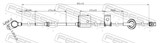 Febest 12606-010 ABS Sensor Front Right