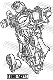 Febest 1690-M274 Belt Tensioner