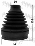 Febest 1615P-169 Boot Inner CV Joint Kit Pvc 84X104X30