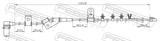 Febest 12606-005 ABS Sensor Front Left