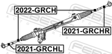 Febest 2022-GRCH Steering Tie Rod