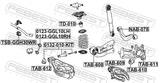 Febest 0132-010-KIT Repair Kit, Cam Sub-Assembly